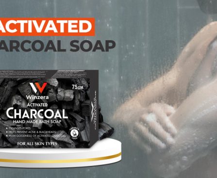 Activated charcoal soap in India